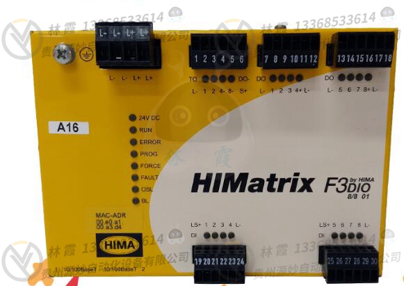 HIMA F7115通道模拟输入模块 电气设备电气系统