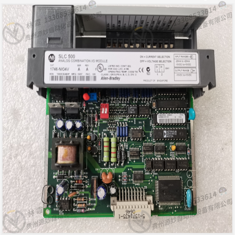 A-B 1756-L72S模块 控制卡 变频器 触摸屏