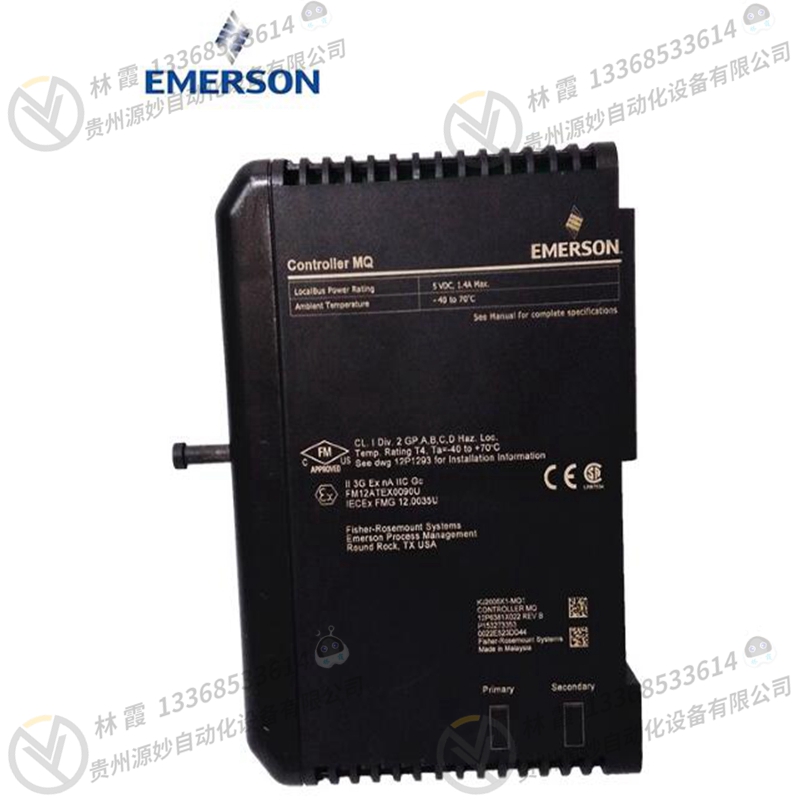 艾默生EMERSON SE4301T01变频器 控制器 模块 模拟输入卡