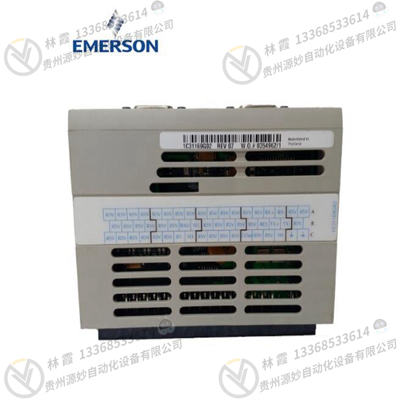 艾默生EMERSON VE3004变频器 控制器 模块 模拟输入卡