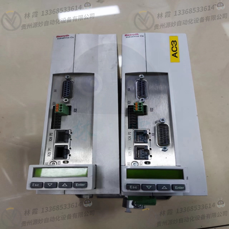 力士乐REXROTH MSK030C-0900-NN-M1-UP1-NNNN模块驱动器 电磁阀 控制器 调节器
