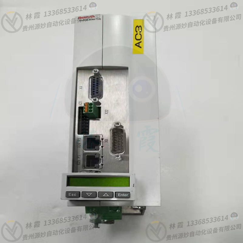 力士乐REXROTH MSK060B-0600-NN-M3-UG0-NNNN模块驱动器 电磁阀 控制器 调节器
