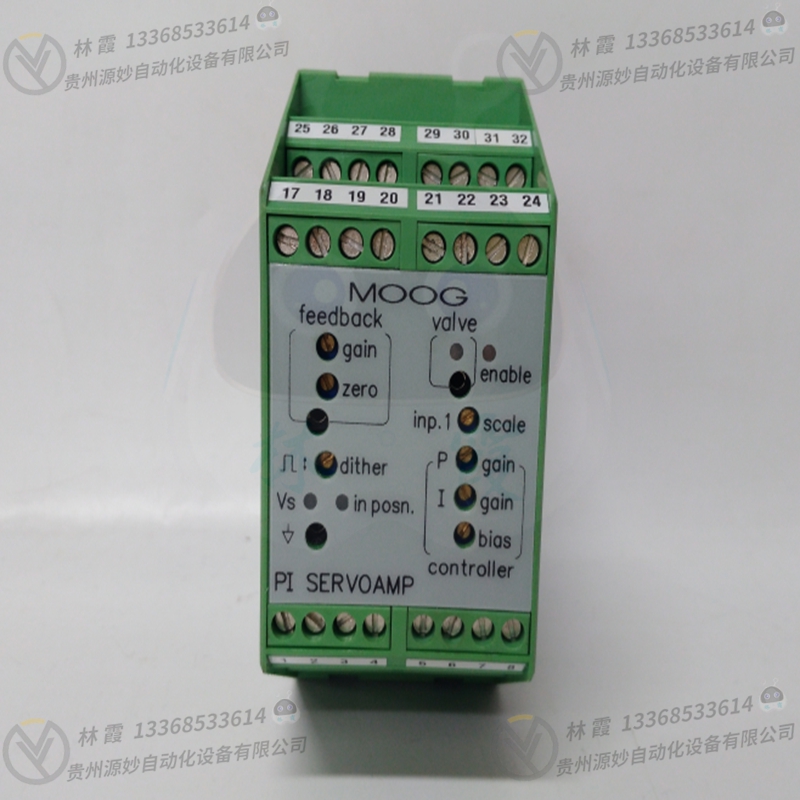 MOOG穆格 D631Z803C伺服系统 伺服电机 驱动器 伺服阀