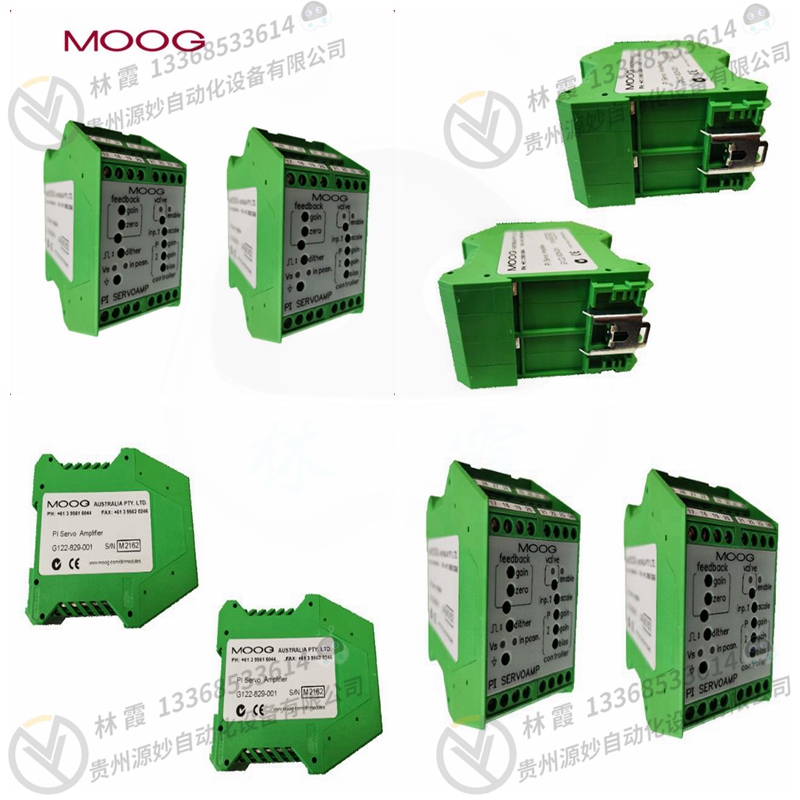 MOOG穆格 D633-525B伺服系统 伺服电机 驱动器 伺服阀