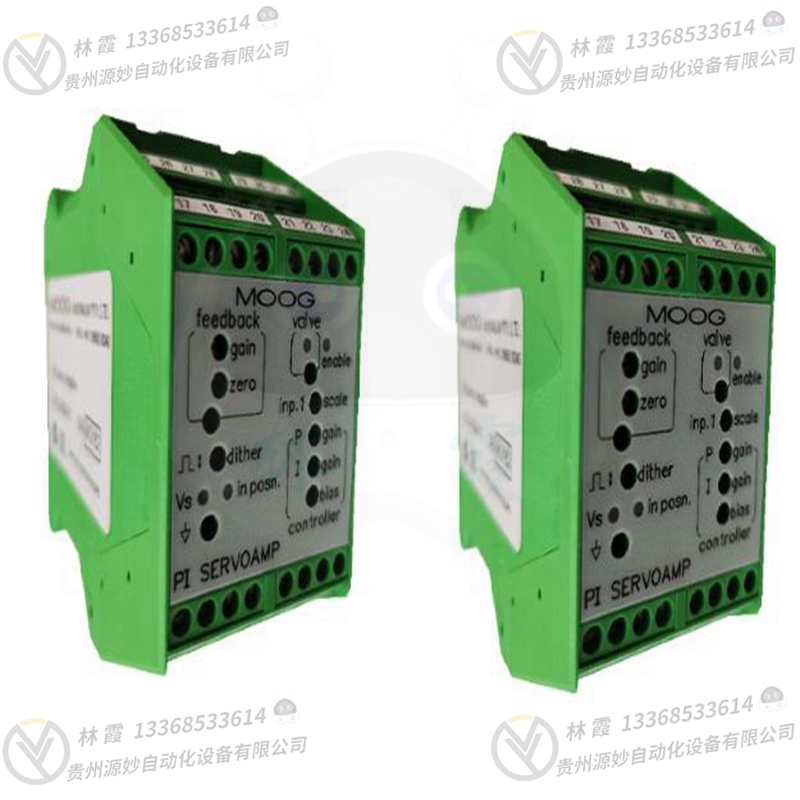 MOOG穆格 D634-1032伺服系统 伺服电机 驱动器 伺服阀