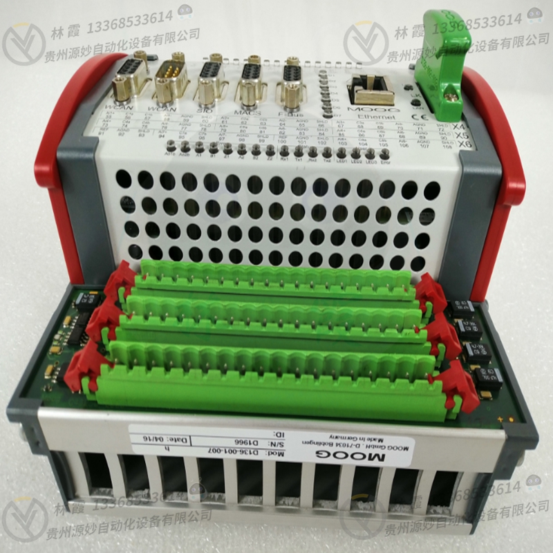 MOOG穆格 D634Z1020伺服系统 伺服电机 驱动器 伺服阀