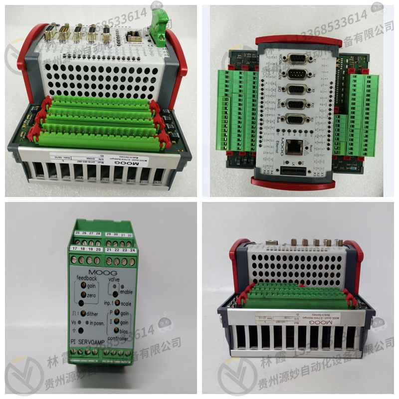 MOOG穆格 PO3JONF6VSX2-A伺服系统 伺服电机 驱动器 伺服阀