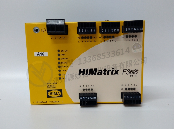 HIMA   F3 DIO20/8982200484 全新 模块 控制器 卡件 全新现货包邮